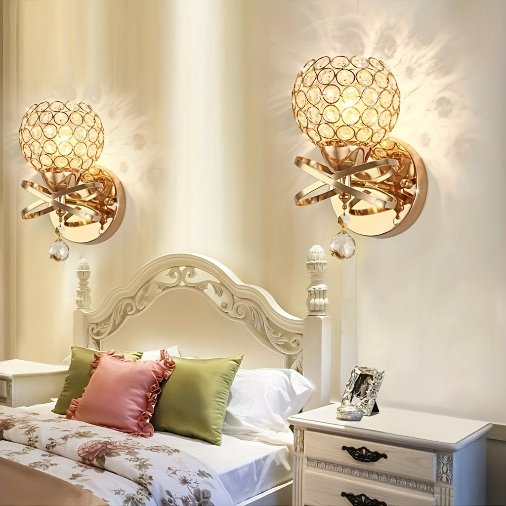 Modern semi-flush wall lamp for bedroom, living room and bathroom