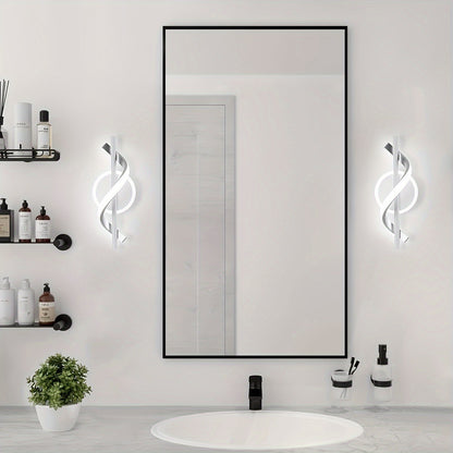 Modern spiral LED wall light for Living room, hallway and corridor