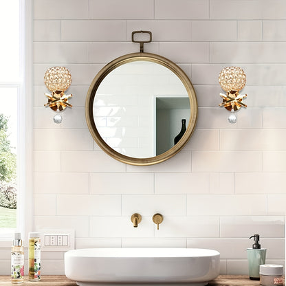 Modern semi-flush wall lamp for bedroom, living room and bathroom