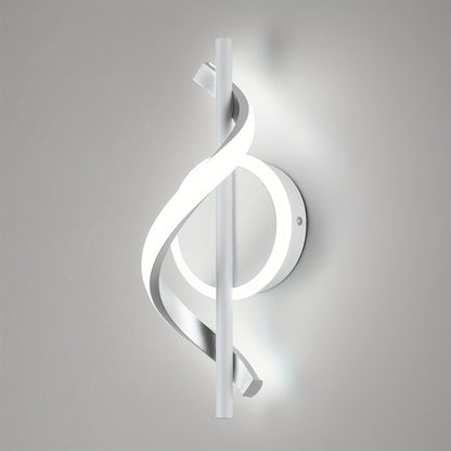 Modern spiral LED wall light for Living room, hallway and corridor