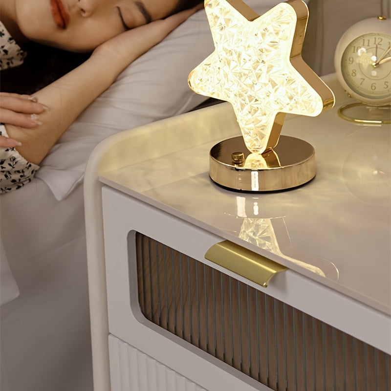 Star-shaped table lamp with three color modes | Bedroom, desk or kids’ room