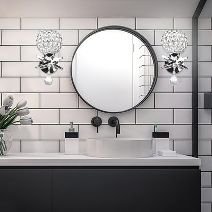 Modern semi-flush wall lamp for bedroom, living room and bathroom