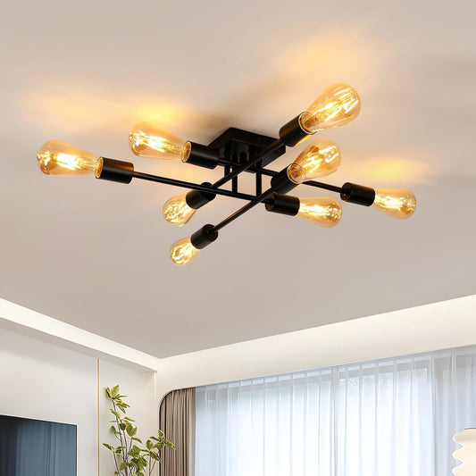 Industrial Sputnik ceiling lamp | Kitchens and living rooms