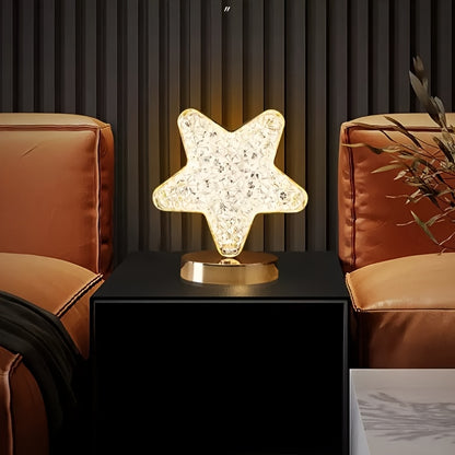 Star-shaped table lamp with three color modes | Bedroom, desk or kids’ room