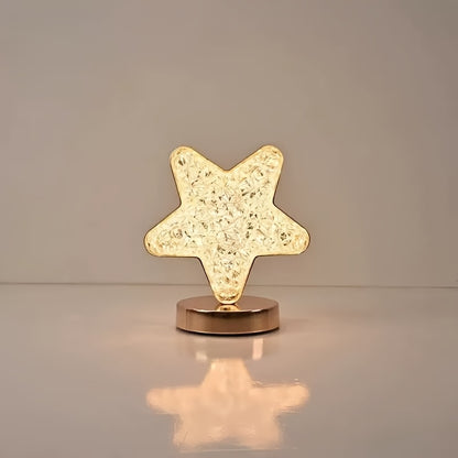 Star-shaped table lamp with three color modes | Bedroom, desk or kids’ room