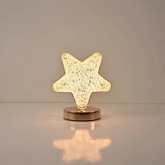 Star-shaped table lamp with three color modes | Bedroom, desk or kids’ room